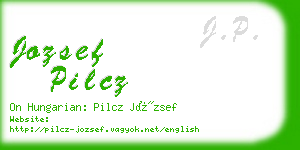 jozsef pilcz business card